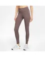 Legging Femme W NK ONE DF MR TGT Marron