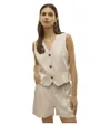 Gilet Femme VMLIANA SL Shiny Waistcoat