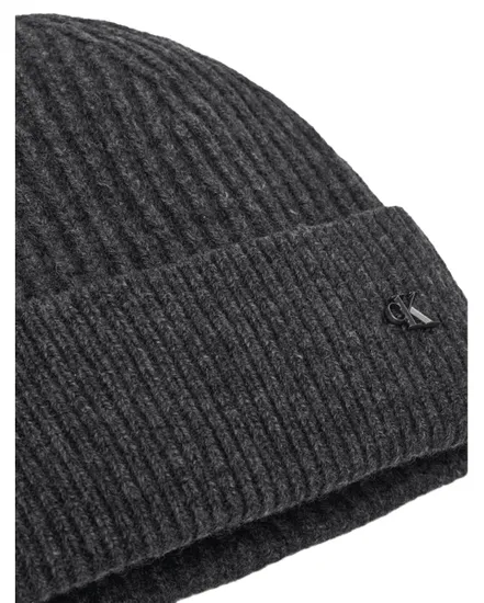 Bonnet Femme CK Metal Wool Beanie