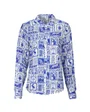 Chemise Femme PCSAYLOR LS SHIRT WVN FC BC
