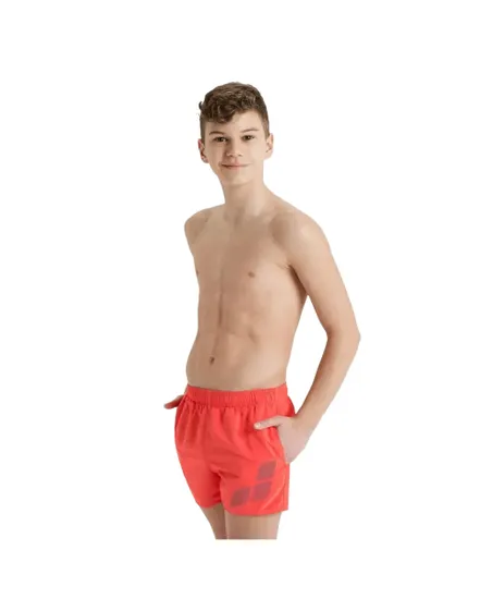 Short De Bain Junior Garçon Beach Boxer Logo