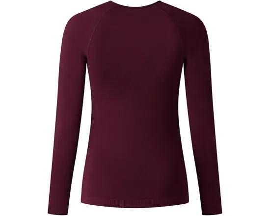 Sous-maillot manches longues Femme VERTEX Bordeaux