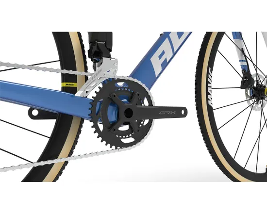 Vélo de cyclo-cross Unisexe LE SOUS-BOIS 105 DI2 Bleu Pétrole