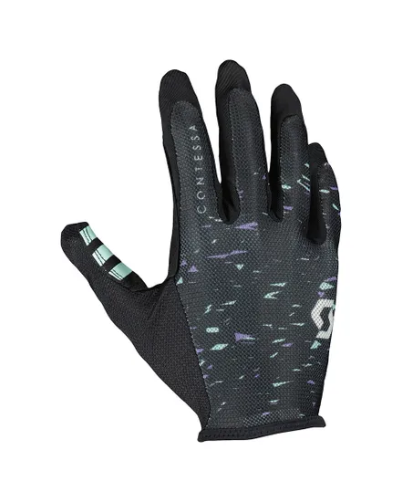 Gants longs Femme TRACTION CONTESSA SIGNATURE LF Noir/Blanc