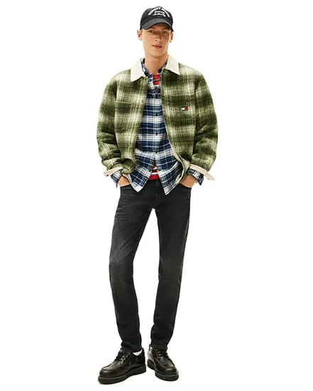 Jean Slim Noir Homme Scanton Tommy Jeans