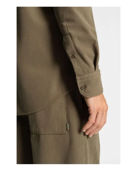 Chemise Homme P-JOE KENT-C1-222 Brun Clair