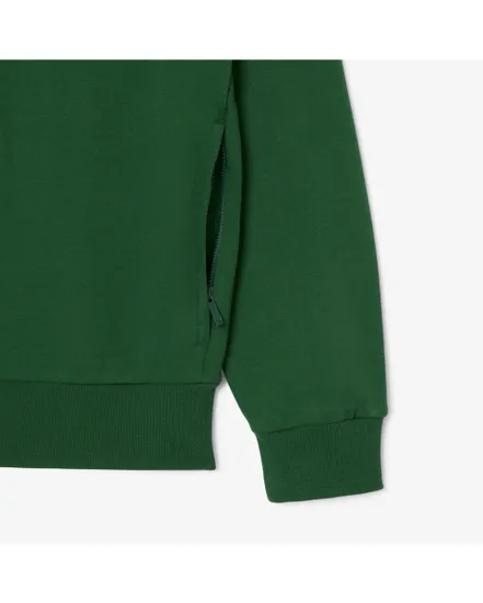 Sweat col zip Homme MEN S SWEATSHIRT FLEECE Vert