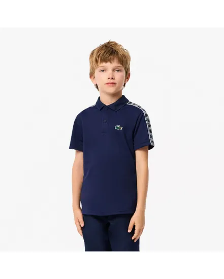 S/S POLO Enfant Bleu