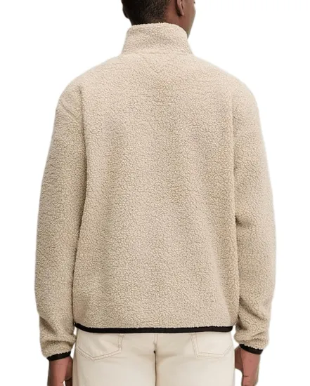 Sweat zippé Homme RLX BADGE ZIP-THRU TEDDY EXT Beige
