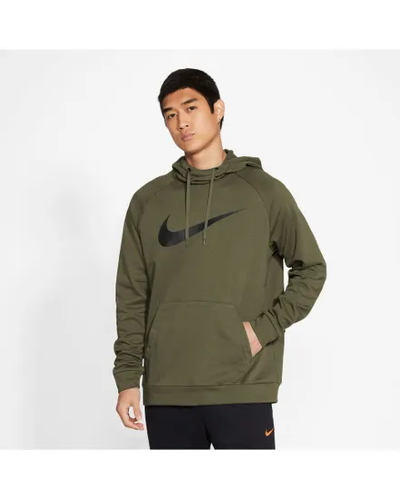 Sweat à capuche Homme M NK DF HDIE PO SWSH Vert