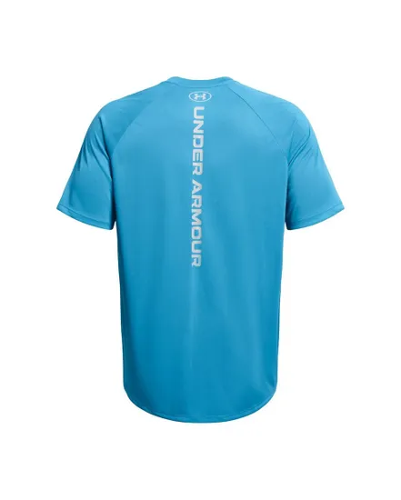 T-Shirt MC Homme UA TECH REFLECTIVE SS Bleu