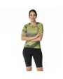 Maillot manches courtes Femme RC PREMIUM CLIMBER Vert Sapin/Jaune