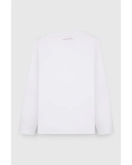 T-shirt manches longues Homme THE TEE 2 ML Blanc