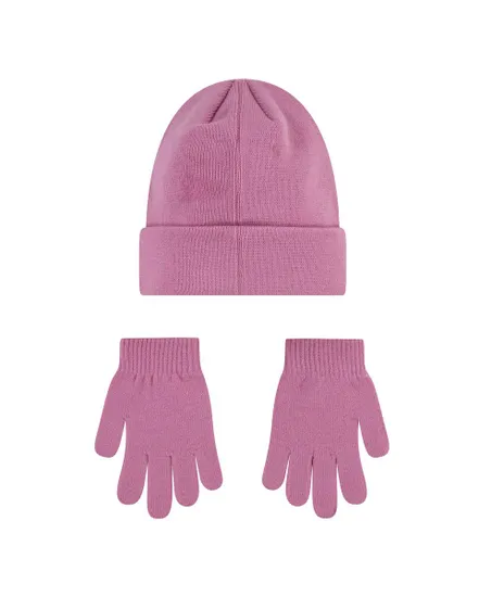 Ensemble bonnet et gants Enfant plus âgé CLUB BEANIE/GLOVE SET Rose