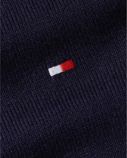 Pull col roulé Homme PIMA ORG CTN CASHMER Bleu