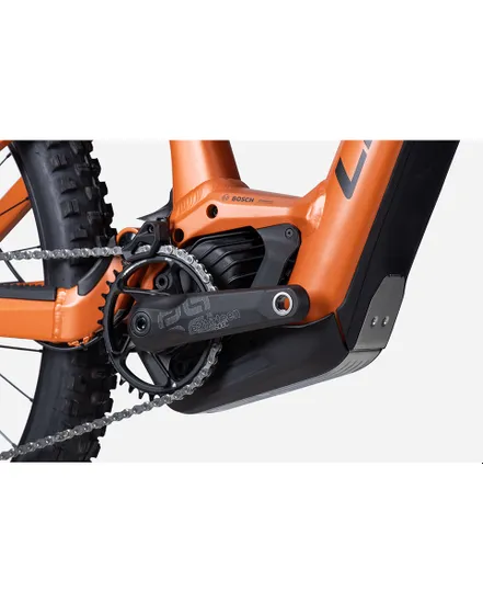 VTT électrique tout suspendu Unisexe OVERVOLT AM 8.7 Orange