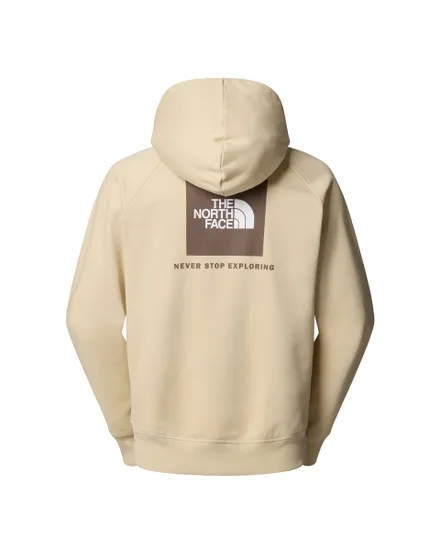 Sweat à capuche Homme M RAGLAN BOX NSE HOODIE Beige