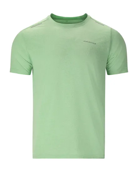 T-shirt Homme BESY M S-S MELANGE TEE Vert