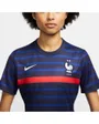 Maillot femme FFF W NK BRT STAD JSY SS HM Bleu France
