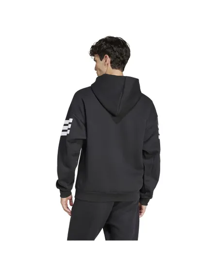 Sweat à capuche Homme M FI 3S FZ Noir
