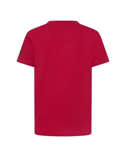 T-shirt Enfant JDB MJ WORDMARK EMB CREW Rouge