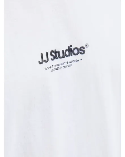 T-shirt Homme JJESOHO TEE SS CREW NECK NOOS Blanc