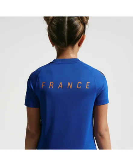 Maillot de football Enfant plus agé FFF Y NK DF STRK SS TOP K Bleu