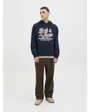 Sweat à capuche Homme JJELOGO SWEAT HOOD 2 COL 25/26 NOOS