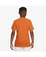 T-shirt manches courtes Enfant K NSW TEE EMB FUTURA Orange