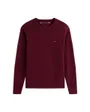 Pull col rond Homme PIMA ORG CTN CASHMERE CREW NECK Bordeaux