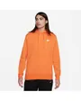 Sweat à capuche manches longues Homme M NSW CLUB HOODIE PO BB Orange