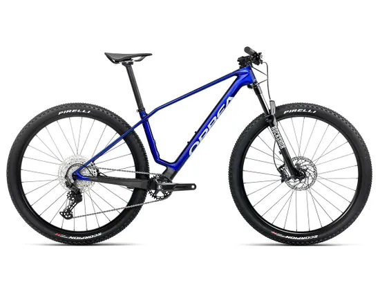 VTT semi rigide Unisexe ALMA M50 Bleu/Carbone