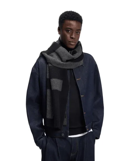 Écharpe Homme MARTYN 40x180 Noir