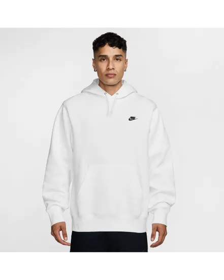 Sweat à capuche Homme M NK CLUB BB PO HOODIE Blanc