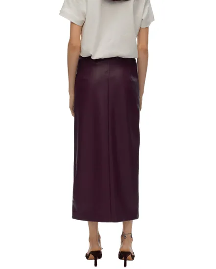 Jupe Femme VMOLIVELIPPA HW Coated 7 8
