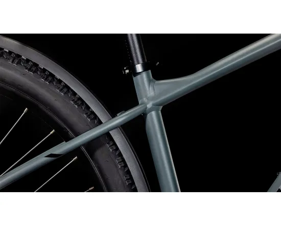VTT semi rigide Unisexe AIM ONE ALLROAD Gris/Noir