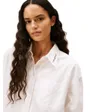 Chemisier Femme OVS CROP OXFORD SHIRT Écru