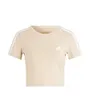 T-shirt Femme W 3S BABY T Beige