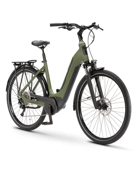 Vélo électrique urbain Unisexe TRIA 10 WAVE Vert