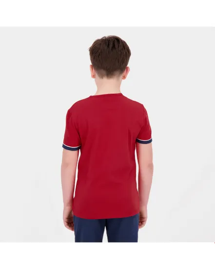 T-shirt TRICOLORE Enfant Rouge