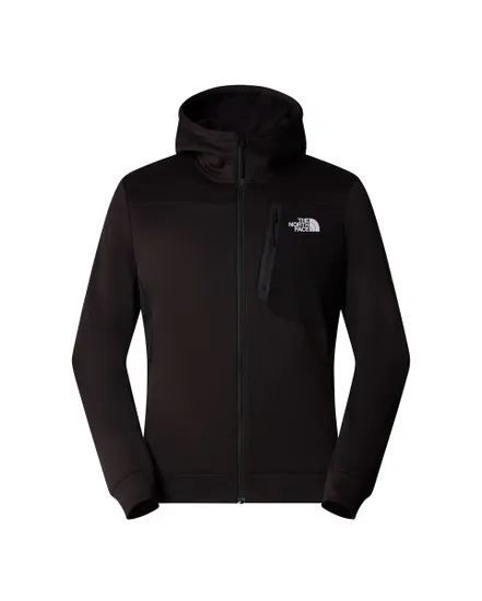 Veste zip à capuche Homme M MA FZ FLEECE Noir