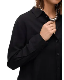 Chemise Femme VMLINN LS Shirt WVN NOOS