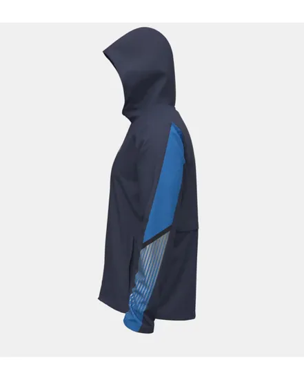 Veste zip à capuche Homme UA VELOCITI STORM HOODED JKT Bleu