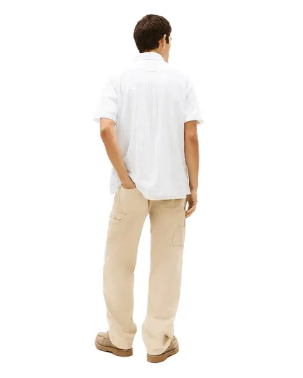 Chemise Homme Seersucker Pattern Shirt