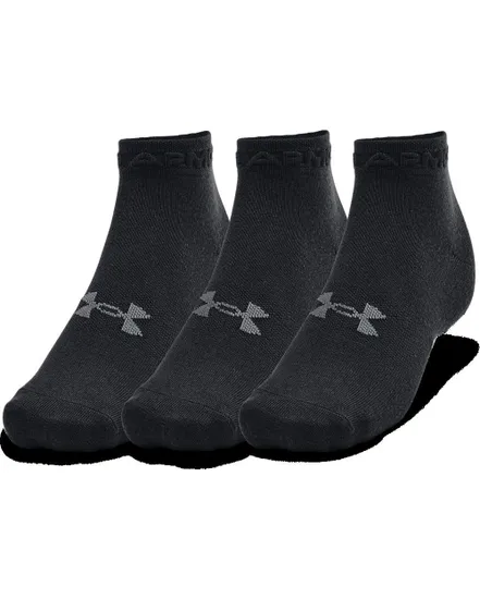 Lot de 3 paires de Socquettes Unisexe UA ESSENTIAL LOW CUT 3PK Noir