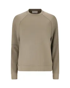 Sweat Femme JACEY W CREW NECK Beige