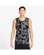 Débardeur Homme M NK DF HYVERSE AOP TANK Gris
