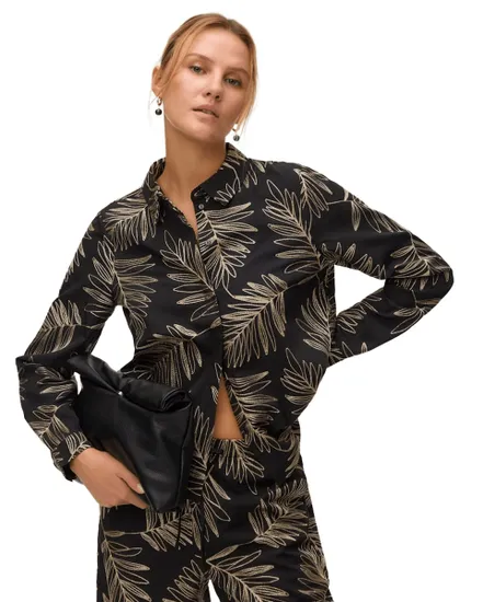 Chemise Femme Vmgertrude L/S Shirt Wvn Btq Ga