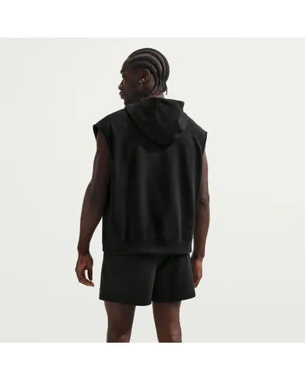 Sweat sans manche Homme M NK DF NAC FLC SLVLS HOODIE Noir