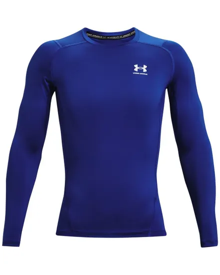 T-Shirt ML Homme UA HG ARMOUR COMP LS Bleu